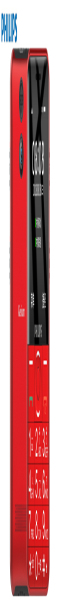 飞利浦（PHILIPS） E331K 炫酷红 直板 按键 老年手机 移动联通2G 双卡双待 老人手机 学生备用功能机