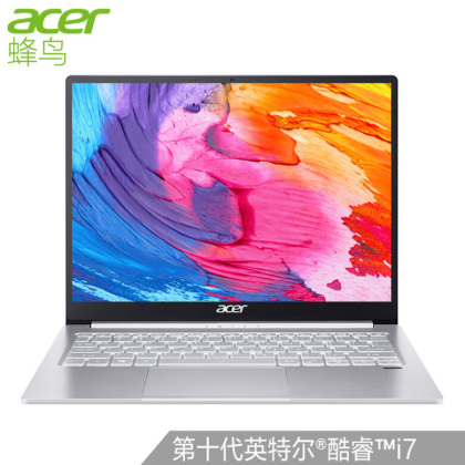 宏碁(Acer)新蜂鸟 移动超能版 3:2生产力 全面屏 2K高清 高色域 WIFI6 快充 指纹 2020真香机 网课办公1.19KG 笔记本电脑(i7-1065G7/16G/1TG固态 )银