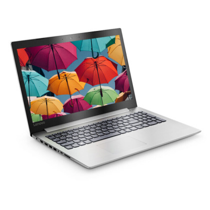 联想(Lenovo)IdeaPad320 15.6英寸四核轻薄学生商务办公手提笔记本电脑 定制 A10-9620P/8G/1T硬盘 2G独显 正版office 银色